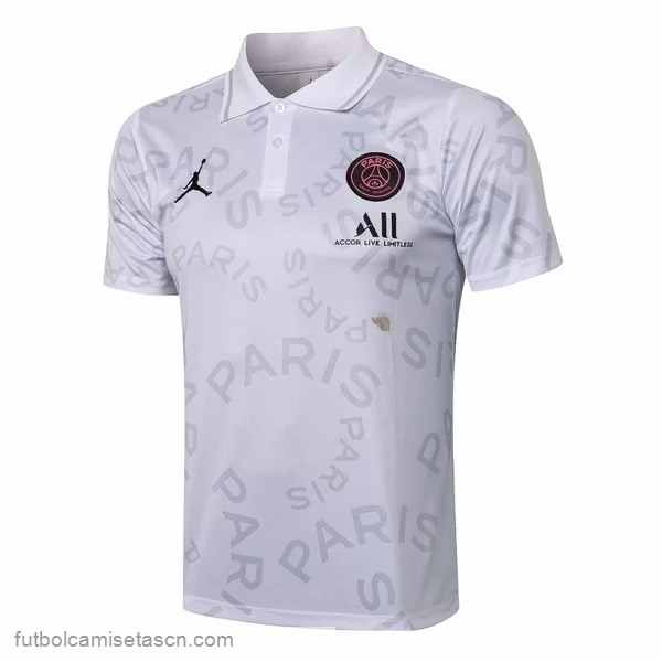 Polo Paris Saint Germain 2021/22 Blanco Rosa